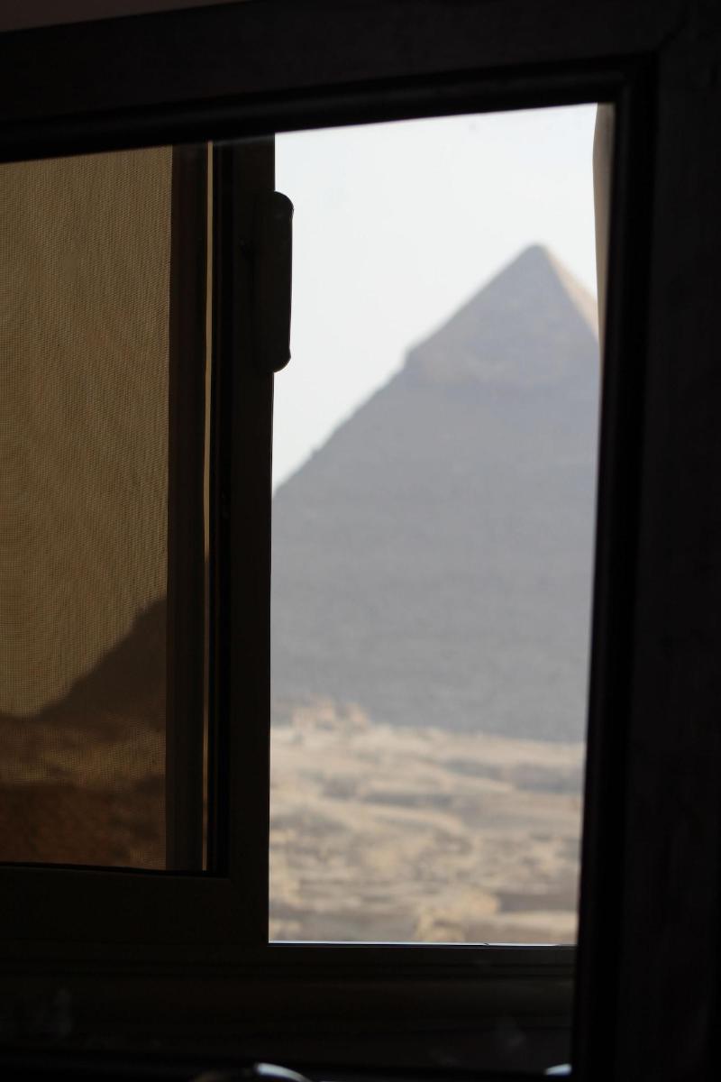 Amon Holiday Pyramids Inn Kafrat al Jabal Exterior photo